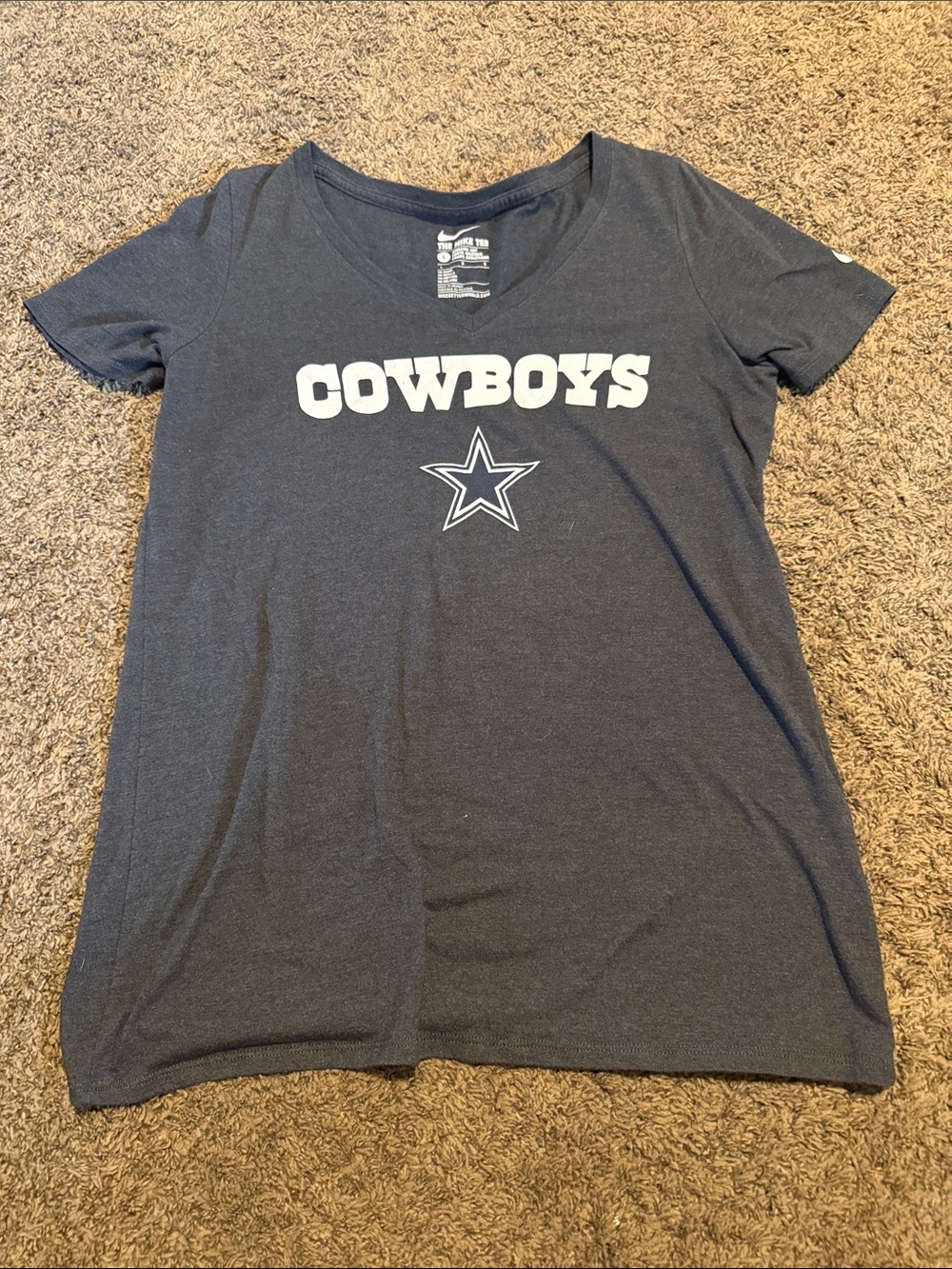 Dallas Cowboys' Navy Short Sleeve Tee